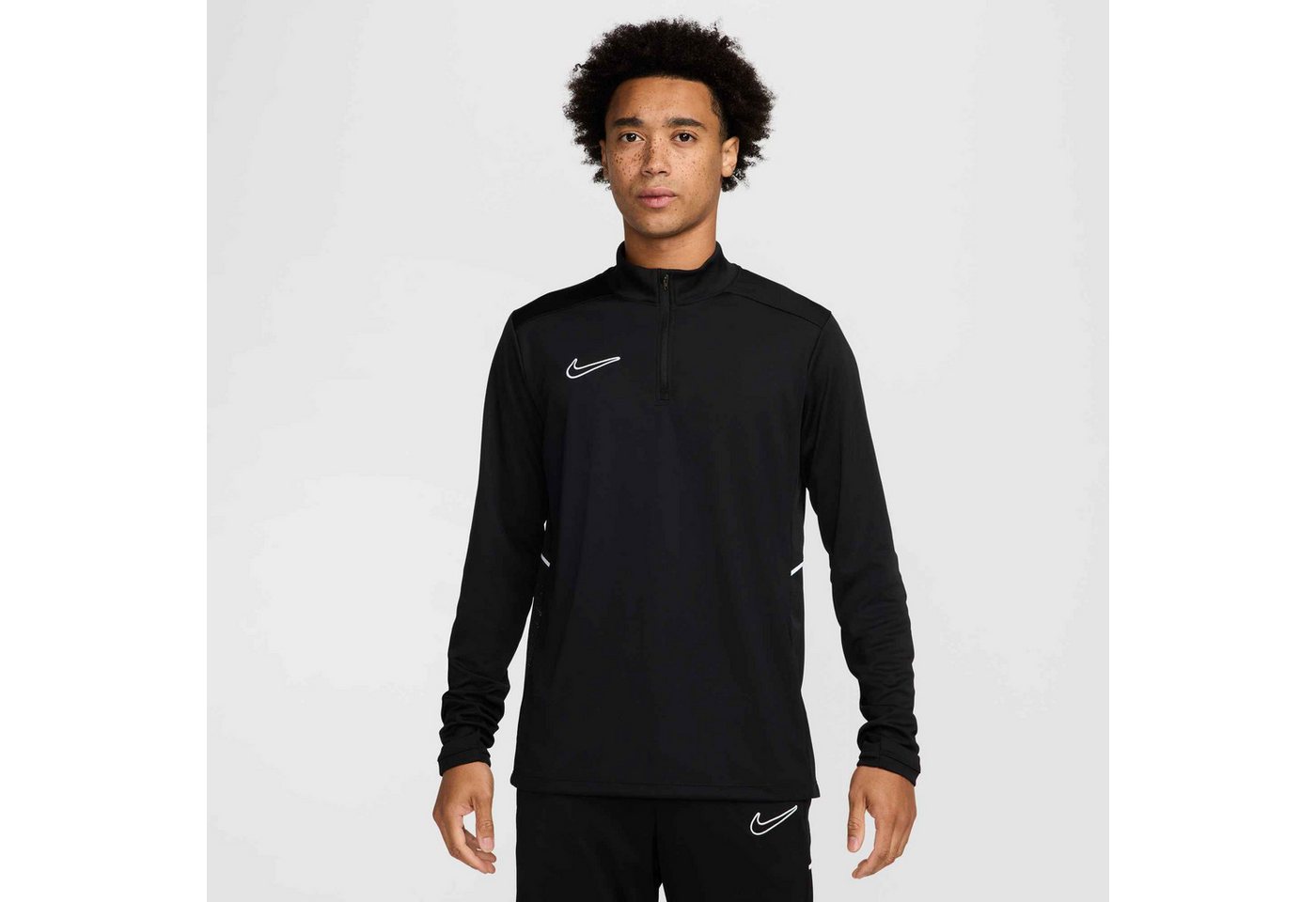 Nike Fußballtrikot Nike Academy Men's Dri-FIT Soccer Drill Top leichtes Drill-Oberteil, mit Viertelreißverschluss, schmale Passform Bild 3