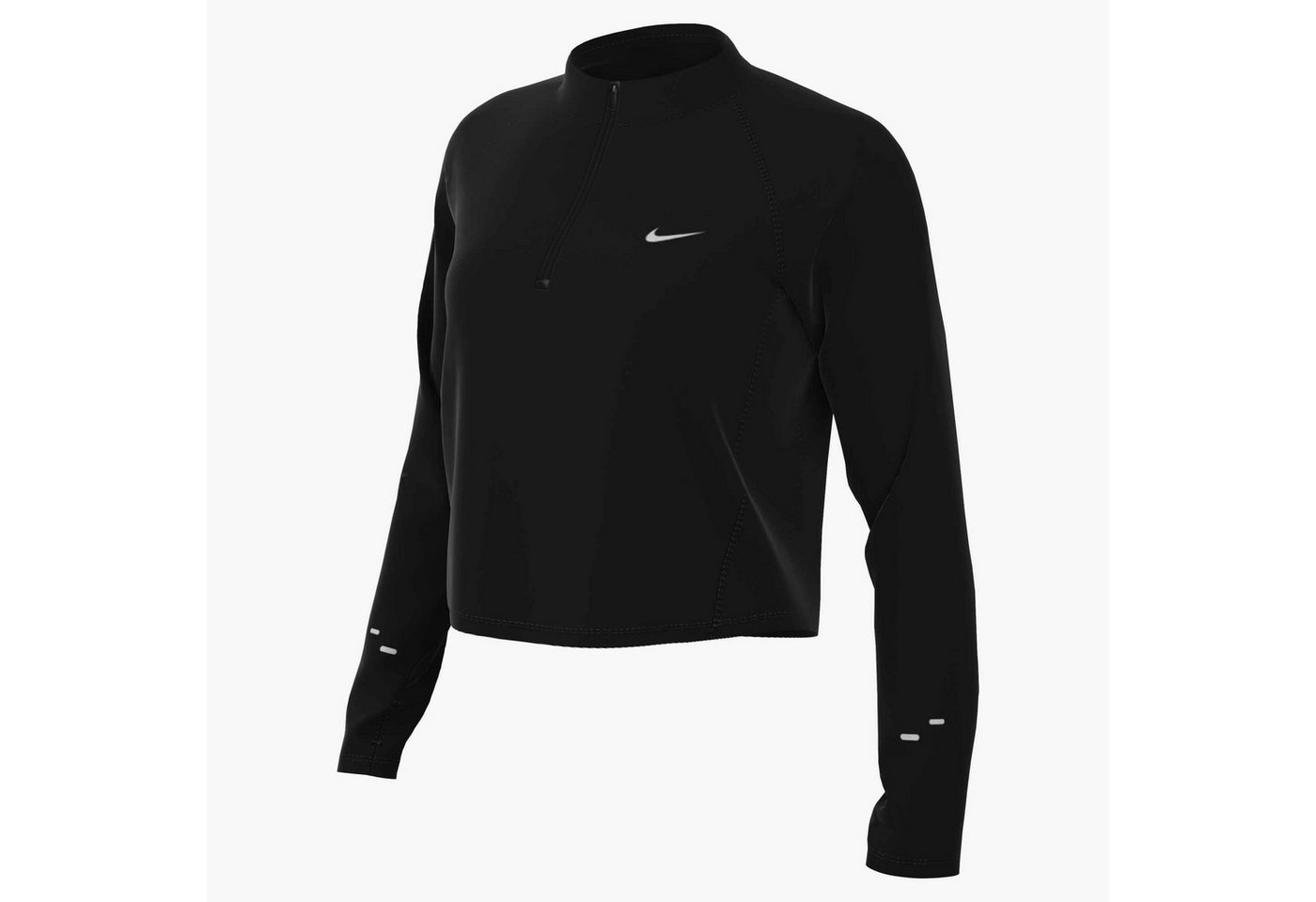 Nike Lauftop W NK TEMPO SWSH HBR DF HZ TOP mit Halbreißverschluss, schweißableitend Bild 2