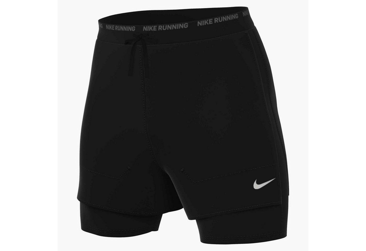 Nike Laufshorts M NK DF STRIDE 5IN HYBRID SHRT (Consumer Facing Name TBD) mit Reißverschlusstasche hinten, schweißableitend und atmungsaktiv Bild 3