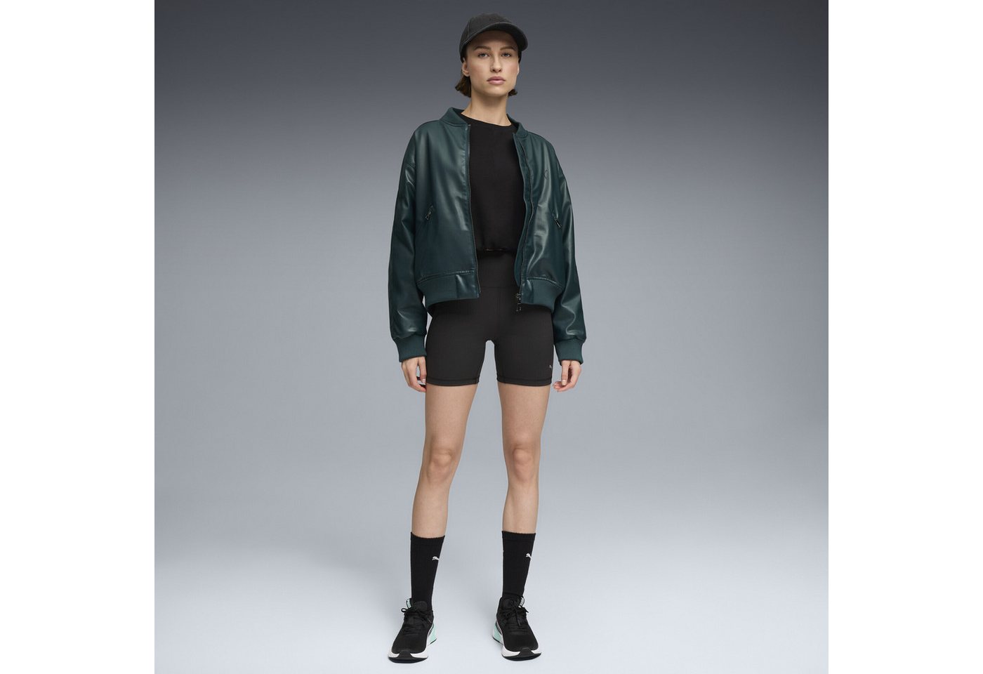 PUMA Trainingsshorts CLOUDSPUN Radlerhose Damen Bild 2