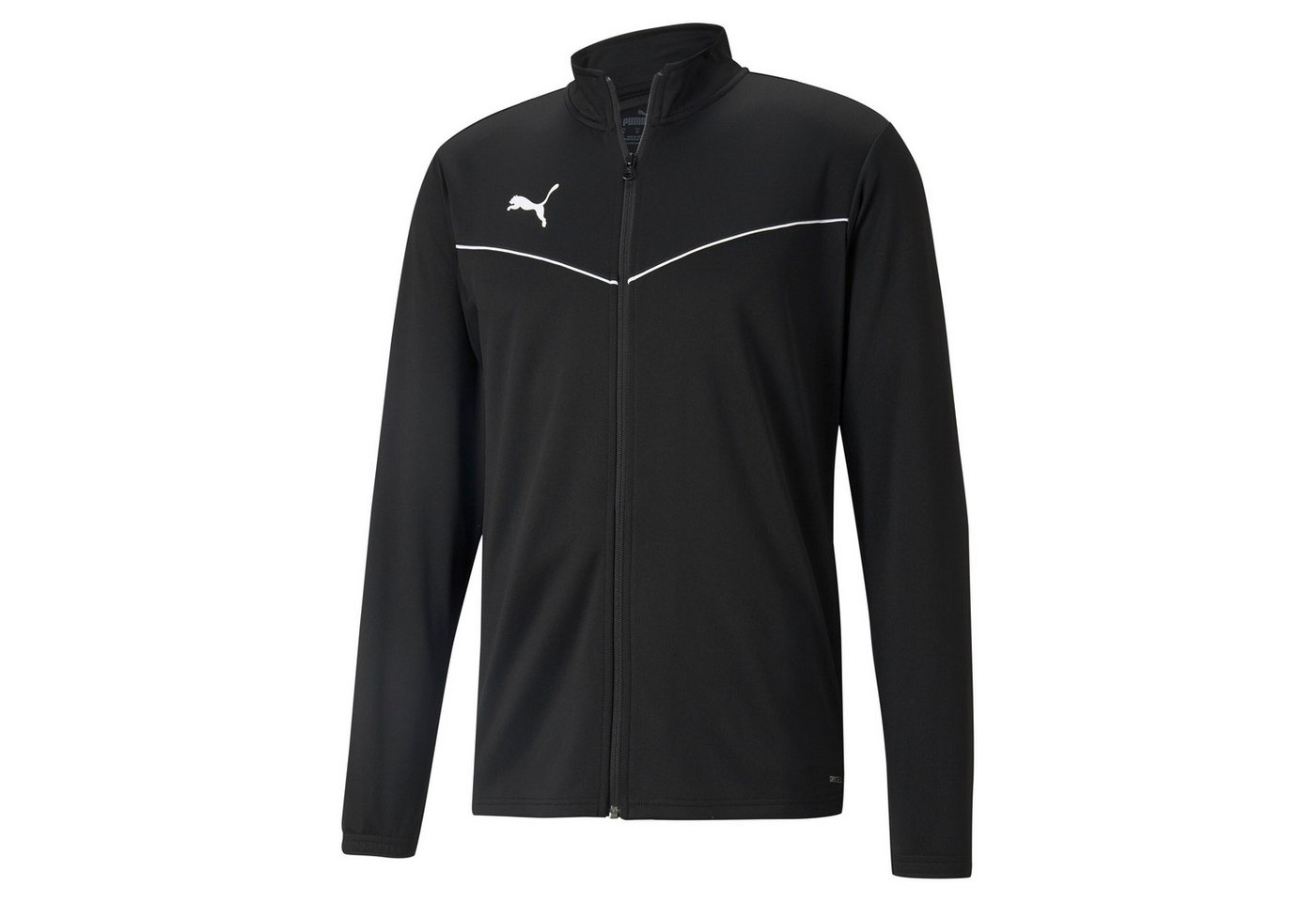 PUMA Trainingsjacke TEAMRISE TRAINING POLY JACKET sportlicher Stil mit kontrastfarbener Paspelierung Bild 2