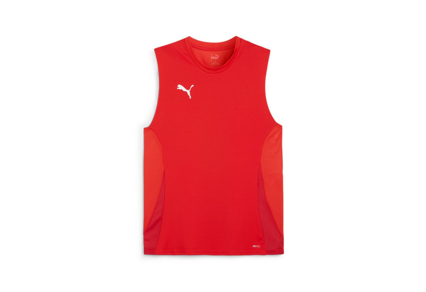PUMA Fußballtrikot TEAMGOAL SLEEVELESS JERSEY für Fußball, ärmellos, sportlicher Stil, aus Interlock-Material