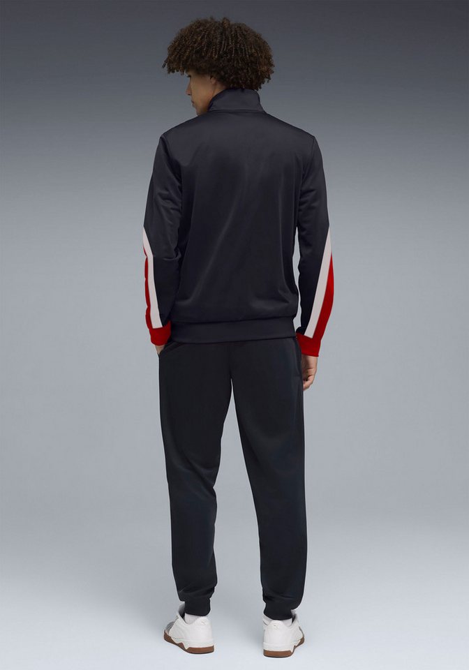 PUMA Trainingsanzug ESS BLOCK POLY SUIT (2-tlg), für entspannte Tage, für vielseitige Aktivitäten