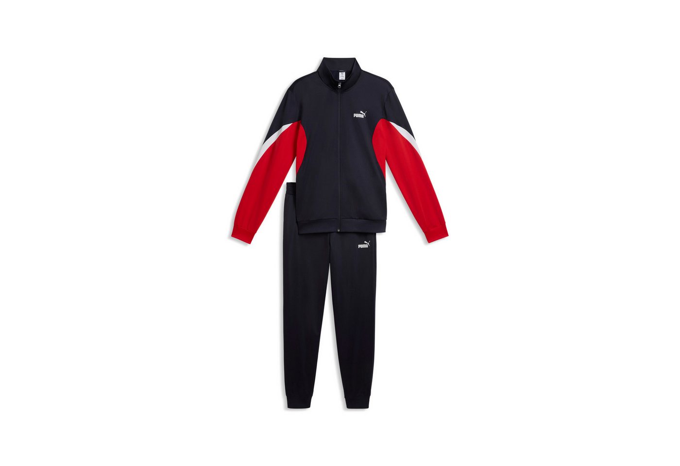 PUMA Trainingsanzug ESS BLOCK POLY SUIT (2-tlg), für entspannte Tage, für vielseitige Aktivitäten Bild 2