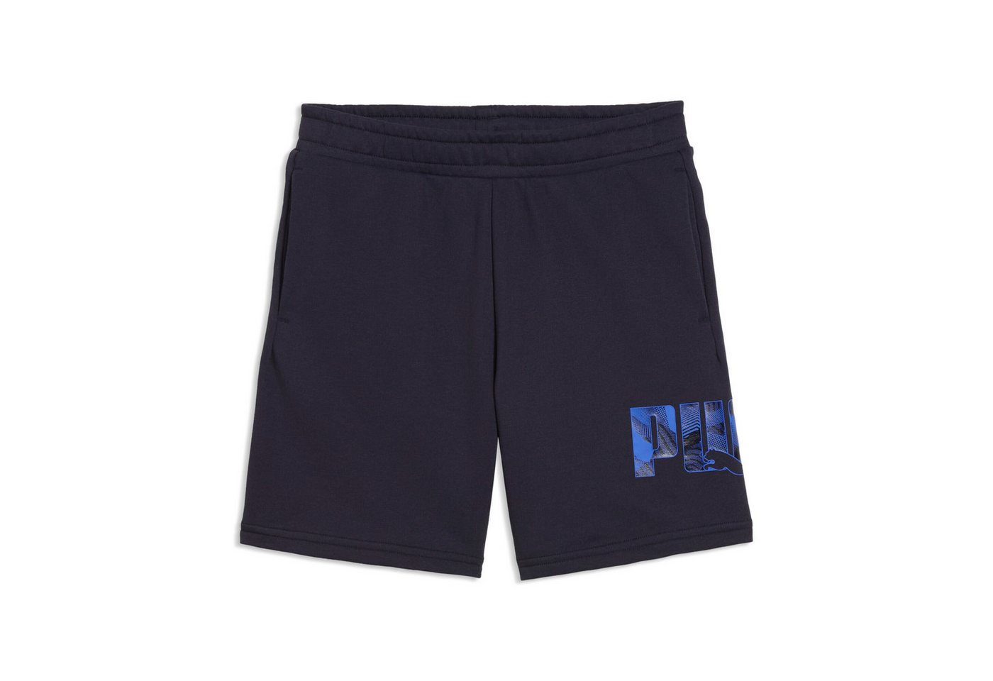 PUMA Trainingsshorts ESS LOGO LAB STORY 2 SHORTS TR B mit Eingrifftaschen, Regular Fit, sportlicher Stil, für Jugendliche