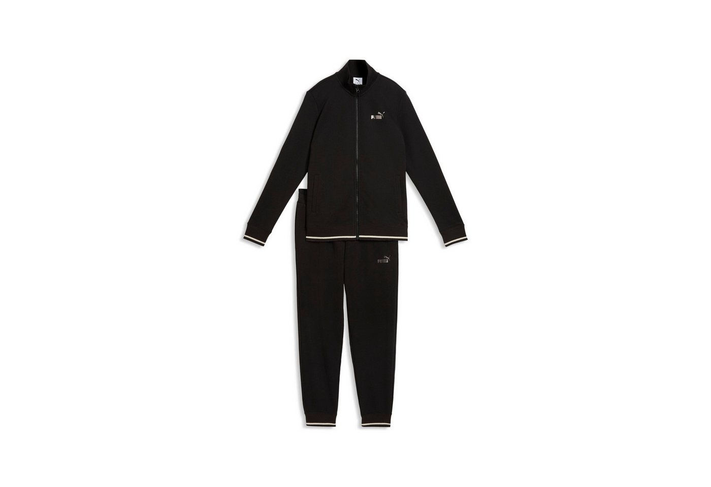 PUMA Trainingsanzug METALLIC FULL-ZIP TRACKSUIT TR CL (2-tlg), mit Reißverschluss, ohne Kapuze, aus Sweatware-Material Bild 5