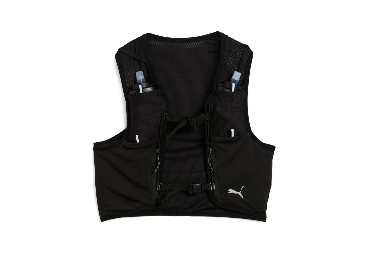PUMA Funktionsweste RACE DAY RUNNING VEST anliegende Passform, mit Reißverschlusstasche, mit Pfeife