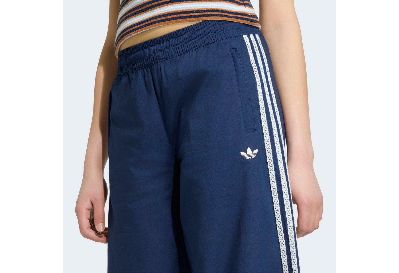 adidas Originals Sporthose ADIDAS ORIGINALS SUMMER GLOW, WEITES BEIN für Erwachsene, mit Gummizug, aus Baumwolle, normal-weite Passform Bild 5