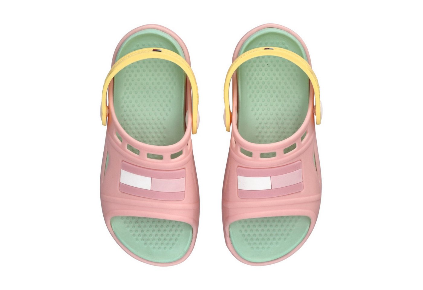 Tommy Hilfiger Badesandale Badeschuh, Clog mit schwenkbarem Riemchen Bild 3