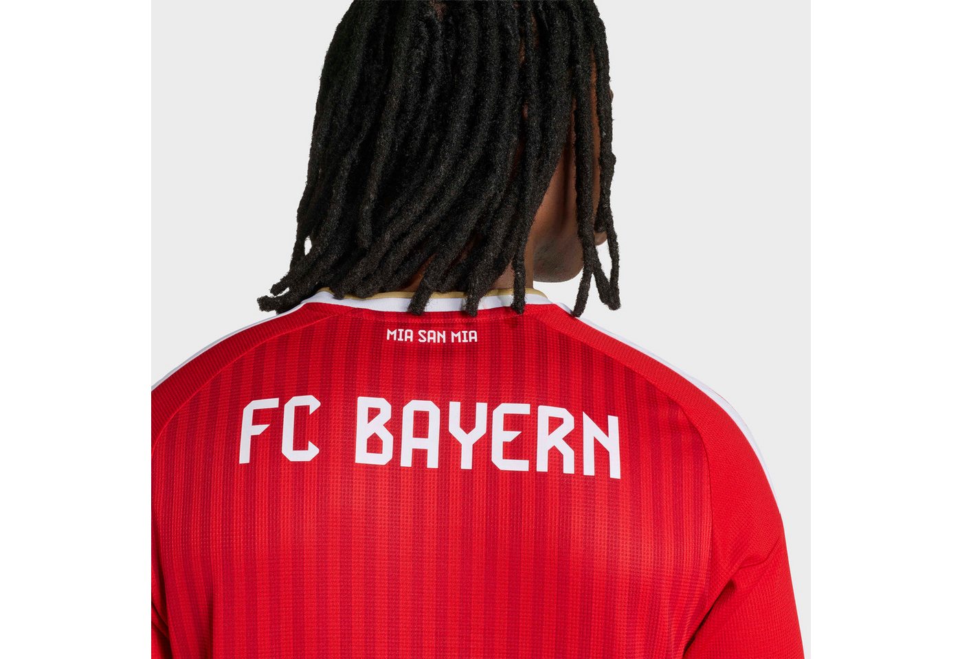 adidas Performance Fußballtrikot FCB H JSY L mit Rundhalsausschnitt, schmal geschnittene Passform
