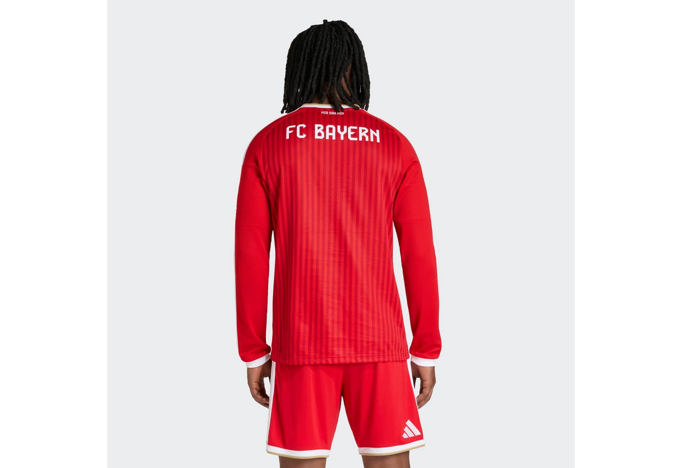 adidas Performance Fußballtrikot FCB H JSY L mit Rundhalsausschnitt, schmal geschnittene Passform Bild 5