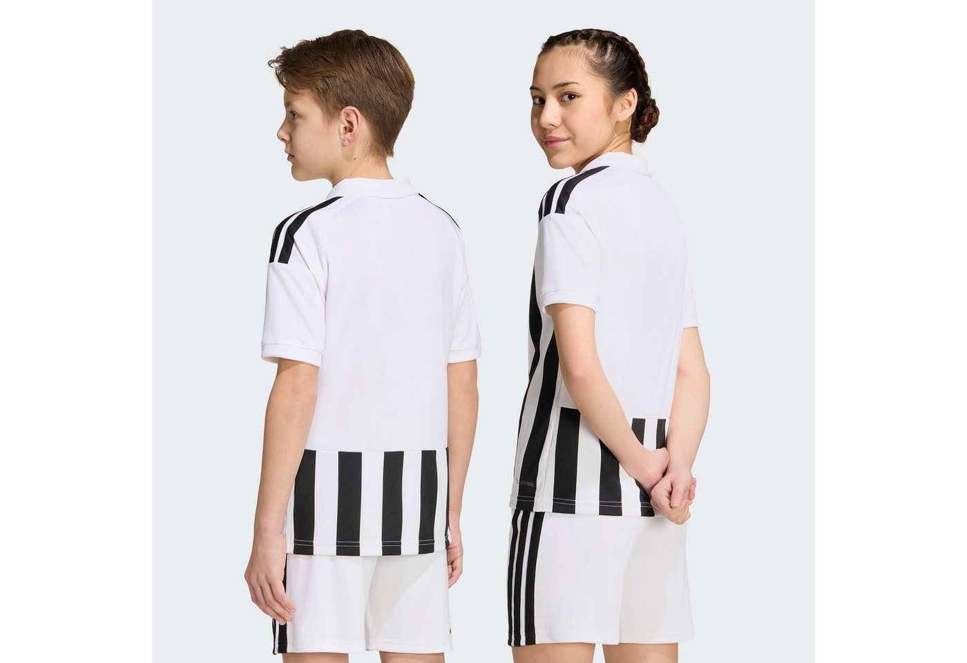 adidas Performance Fußballtrikot JUVENTUS TURIN 26/27 KIDS HEIMTRIKOT mit Climacool Technologie, mit traditionellem Kragen, mit 3-Streifen Bild 2