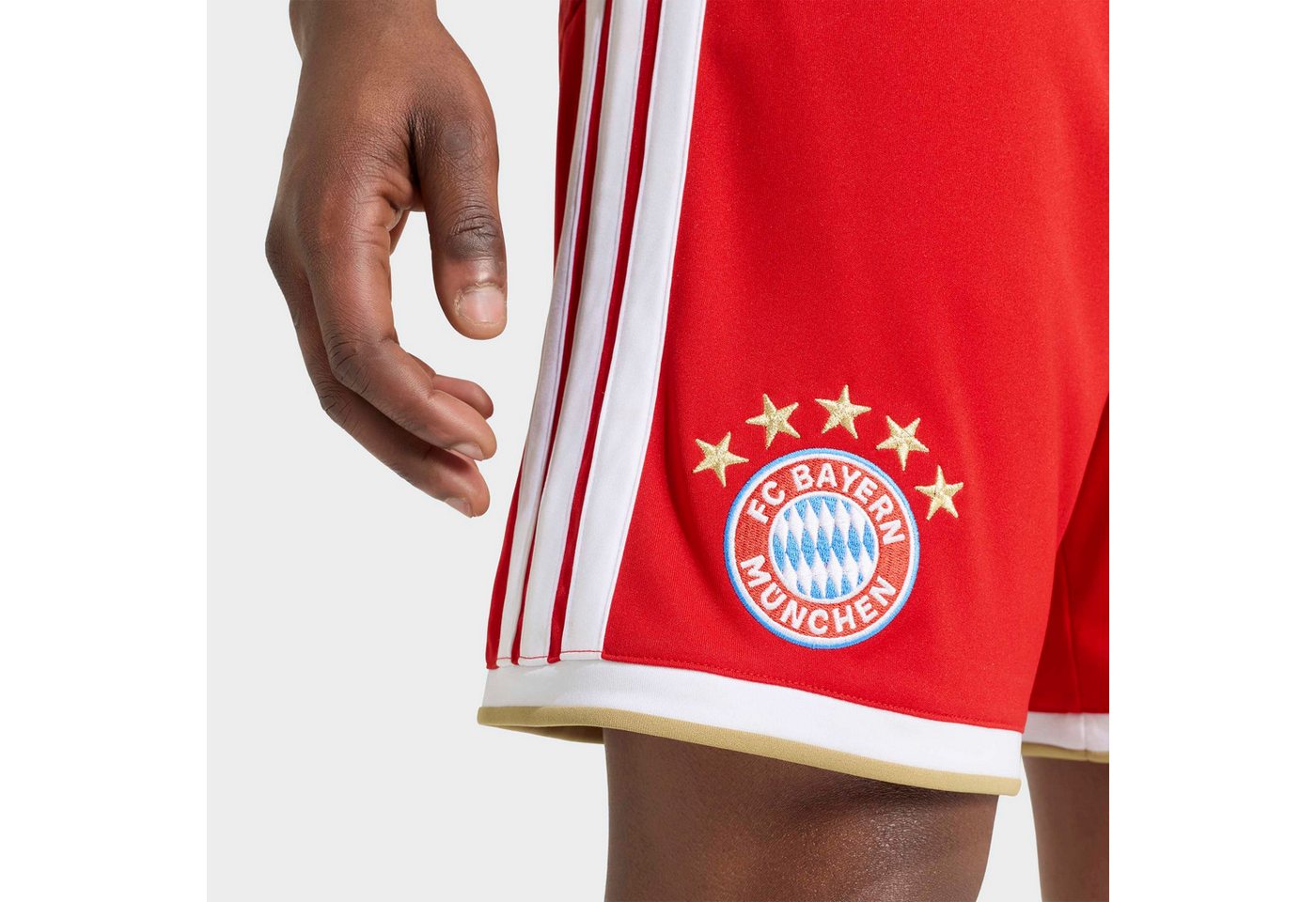adidas Performance Trainingsshorts FC BAYERN MÜNCHEN 26/27 für Fußball, mit elastischem Bund und Kordelzug, aus Polyester Bild 5