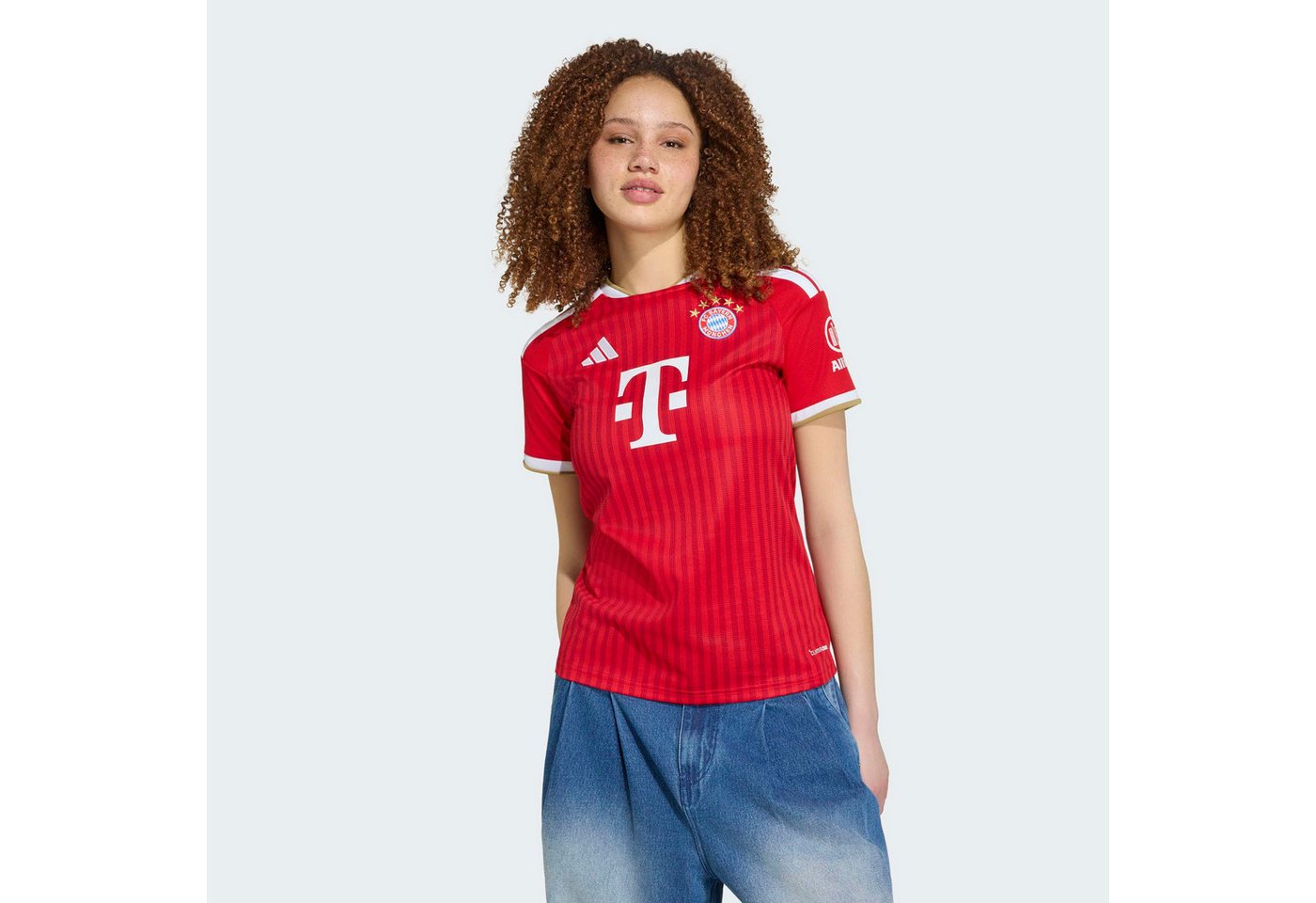 adidas Performance Fußballtrikot FCB H JSY W für Erwachsene, aus Polyester, mit Climacool Technologie Bild 5