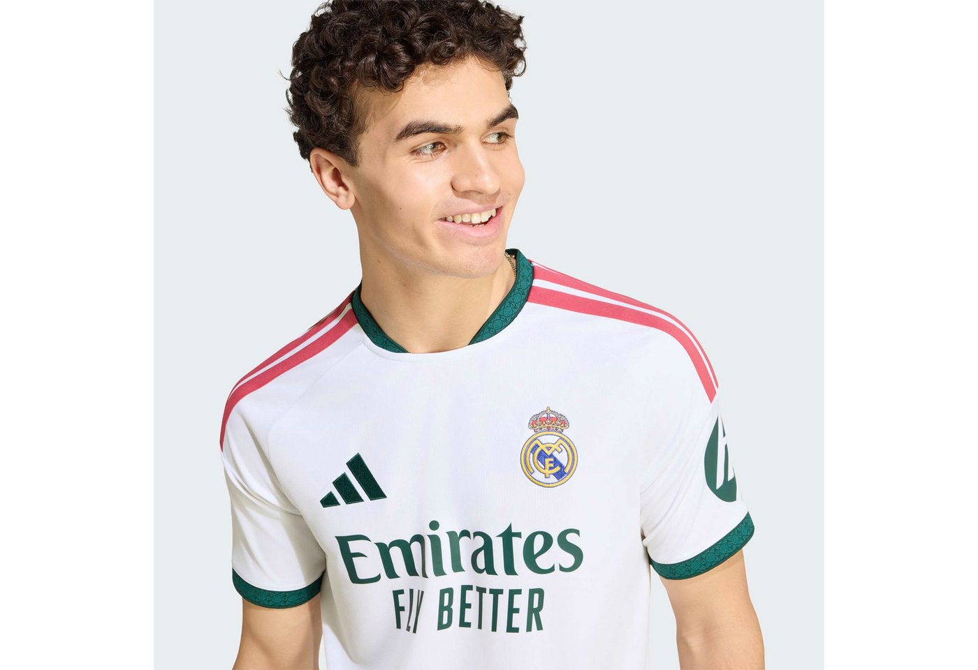 adidas Performance Fußballtrikot REAL MADRID 26/27 HEIMTRIKOT mit Climacool Technologie, schmale Passform, mit Rundhalsausschnitt