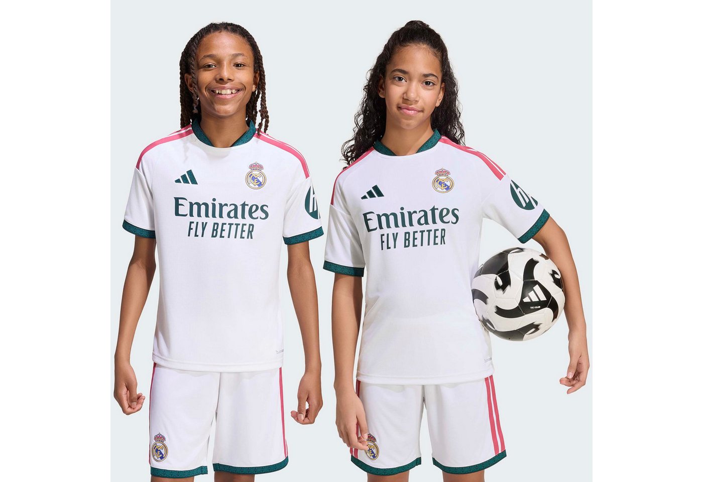 adidas Performance Fußballtrikot REAL MADRID 26/27 KIDS HEIMTRIKOT mit Rundhalsausschnitt, mit Climacool Technologie Bild 2