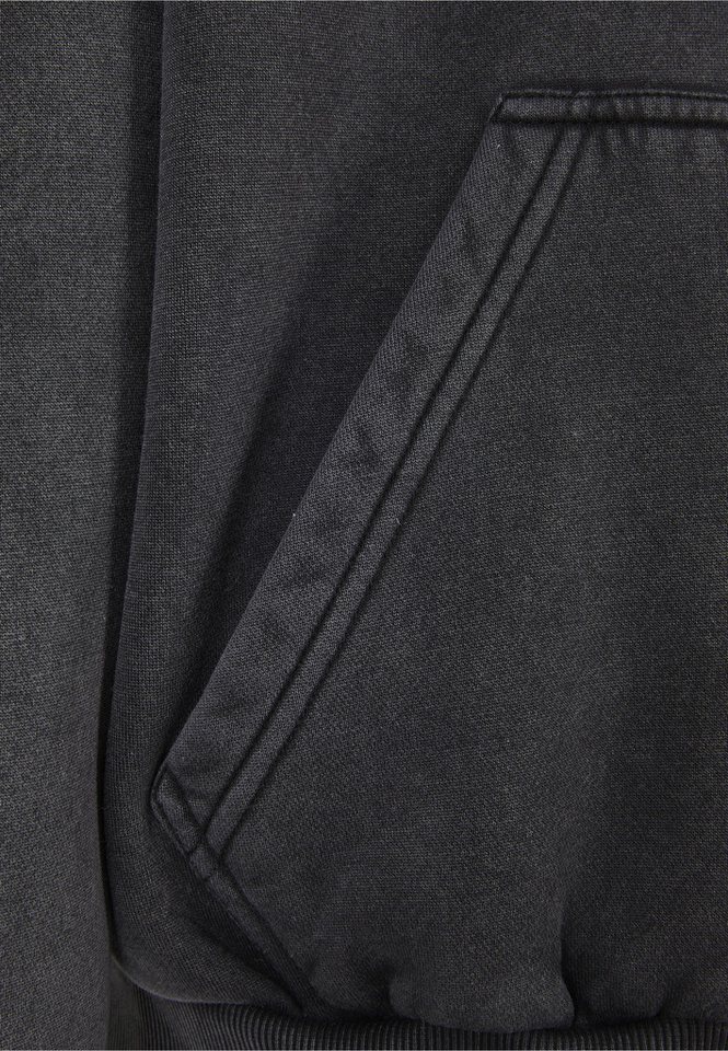 URBAN CLASSICS Neopren-Hoodie Urban Classics Herren Heavy Stone Washed 90's Zip Hoodie (1-tlg) Bild 3