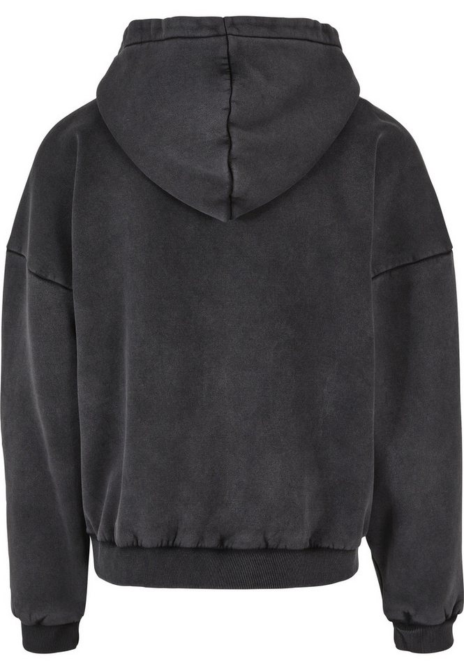 URBAN CLASSICS Neopren-Hoodie Urban Classics Herren Heavy Stone Washed 90's Zip Hoodie (1-tlg) Bild 4