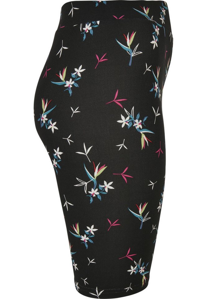 URBAN CLASSICS Fahrradhose Urban Classics Damen Ladies Soft AOP Cycle Shorts (1-tlg)