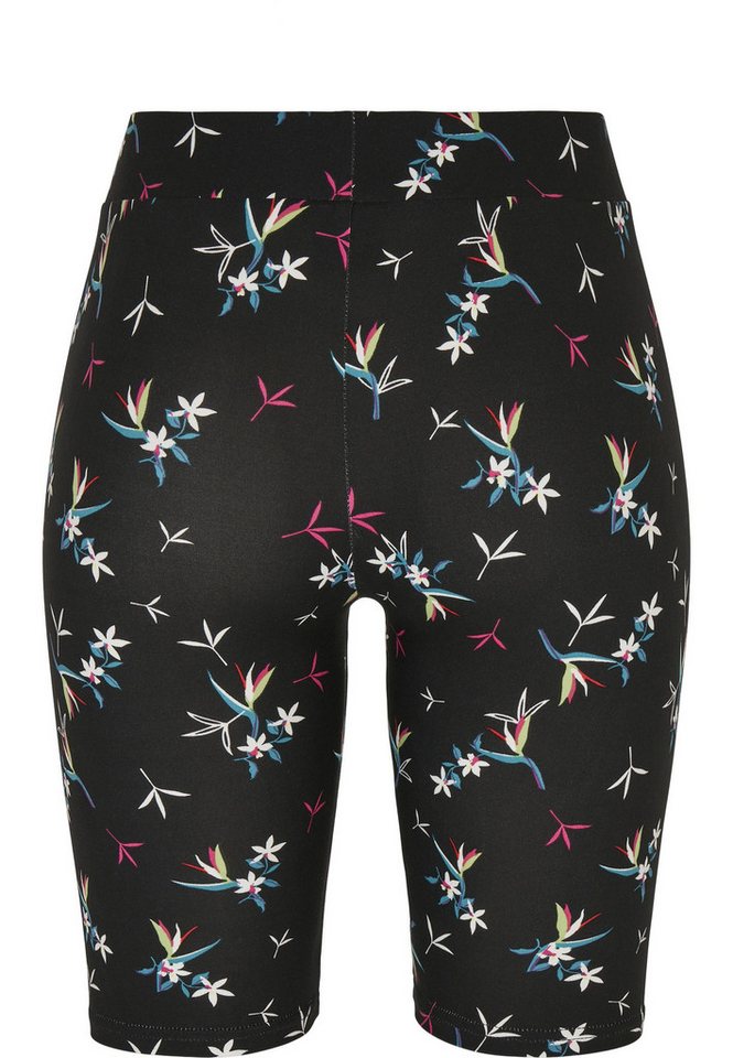 URBAN CLASSICS Fahrradhose Urban Classics Damen Ladies Soft AOP Cycle Shorts (1-tlg) Bild 4
