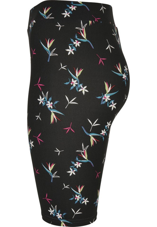 URBAN CLASSICS Fahrradhose Urban Classics Damen Ladies Soft AOP Cycle Shorts (1-tlg) Bild 5