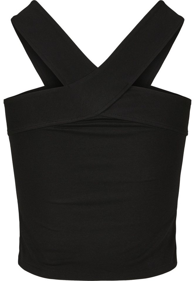 URBAN CLASSICS Tanktop Urban Classics Damen Ladies Cross Top (1-tlg)