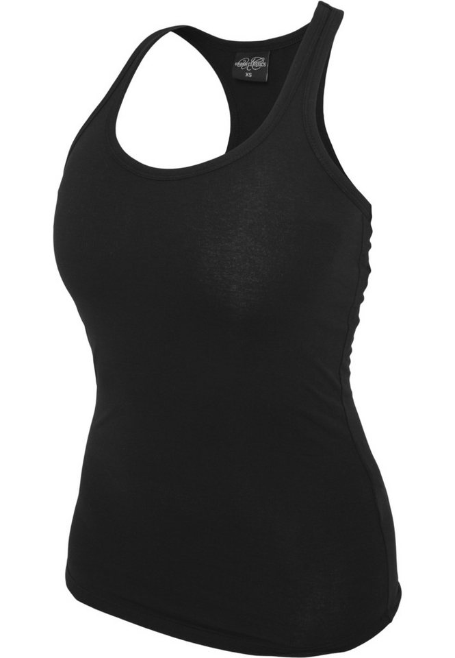 URBAN CLASSICS Yoga & Relax Shirt Urban Classics Damen Ladies Jersey Tanktop (1-tlg) Bild 2