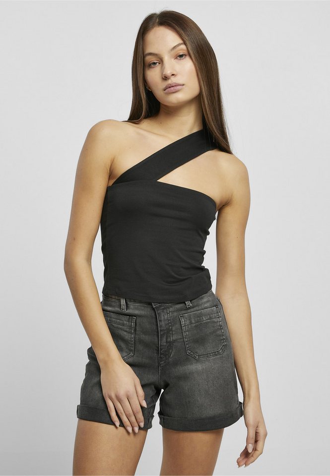 URBAN CLASSICS Tanktop Urban Classics Damen Ladies One Strap Top (1-tlg) Bild 4