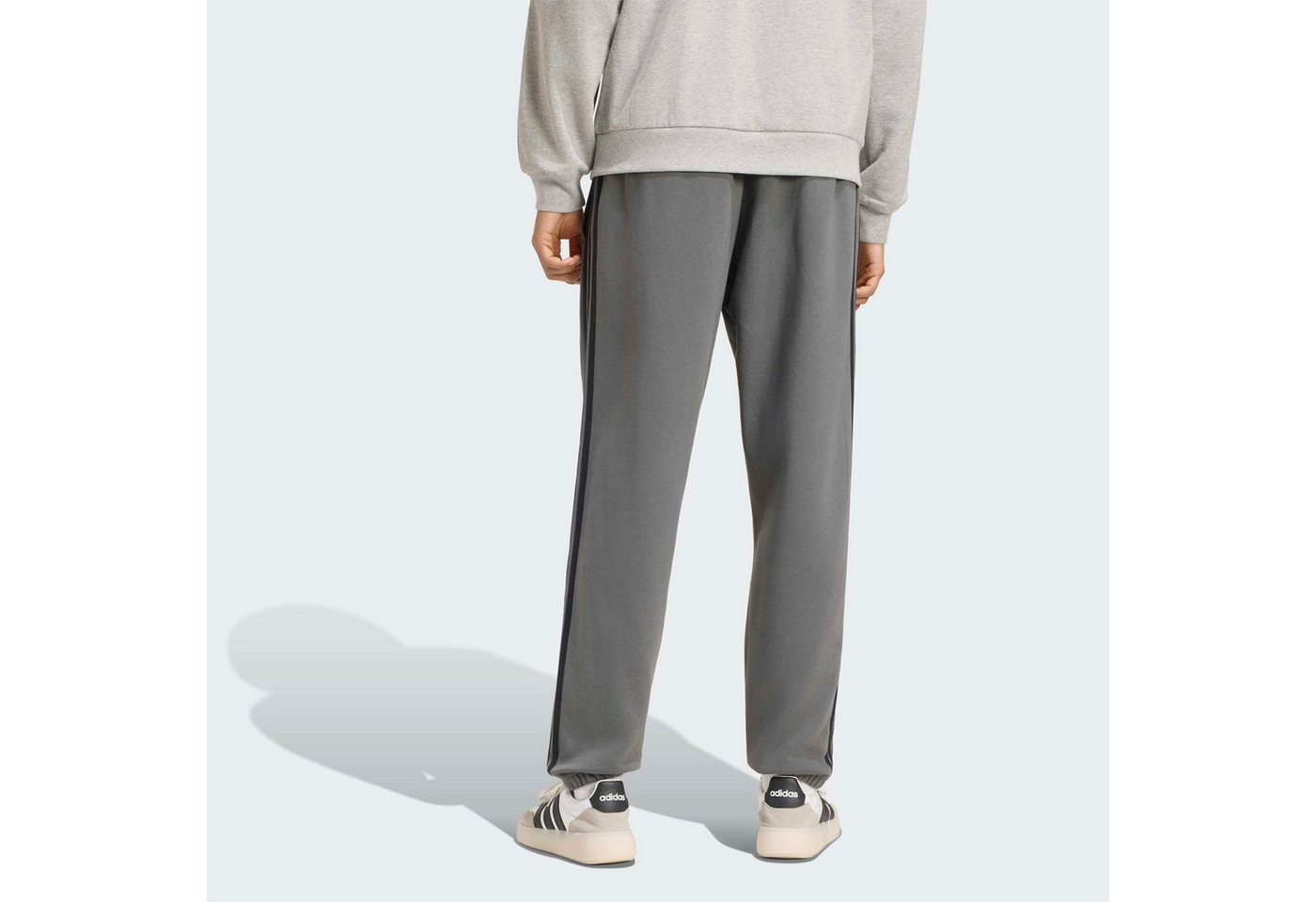 adidas Sportswear Sporthose ESSENTIALS 3-STREIFEN, SCHMAL ZULAUFEND, BÜNDCHEN
