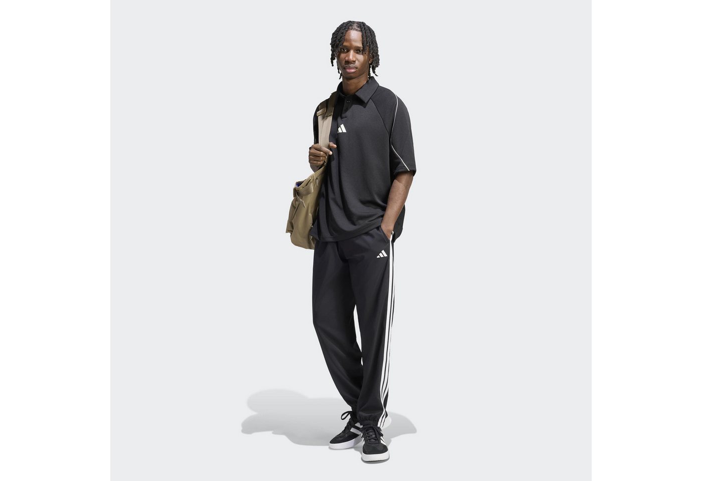 adidas Sportswear Sporthose ESSENTIALS 3-STREIFEN LITE, GEWEBT, SCHMAL ZULAUFEND, BÜNDCHEN Bild 5
