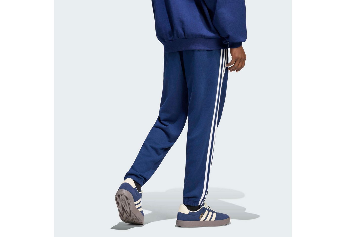 adidas Sportswear Sporthose ESSENTIALS 3-STREIFEN, FRENCH TERRY, SCHMAL ZULAUFEND, BÜNDCHEN Bild 3