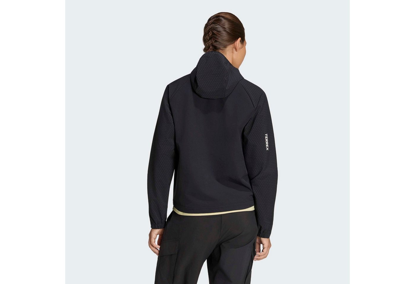 adidas TERREX Outdoorjacke W MT CW SOSH J für Wandern, mit Reißverschluss, climawarm® Technologie Bild 3
