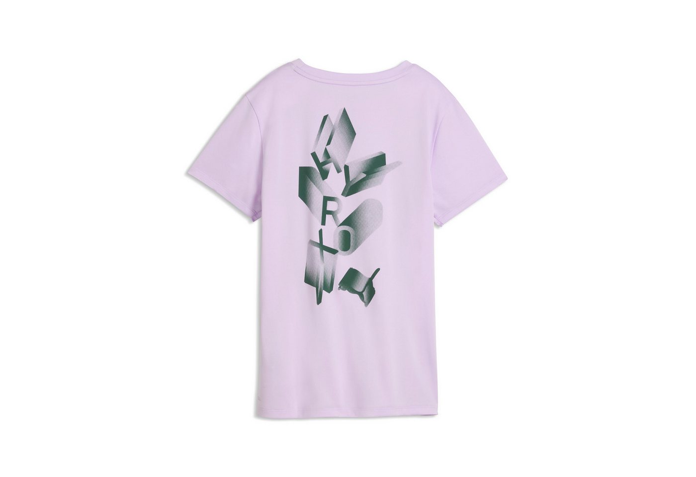 PUMA Trainingsshirt W X HYROX POLY GRAPHIC TEE Regular Fit, schnell trocknendes Material, atmungsaktiv