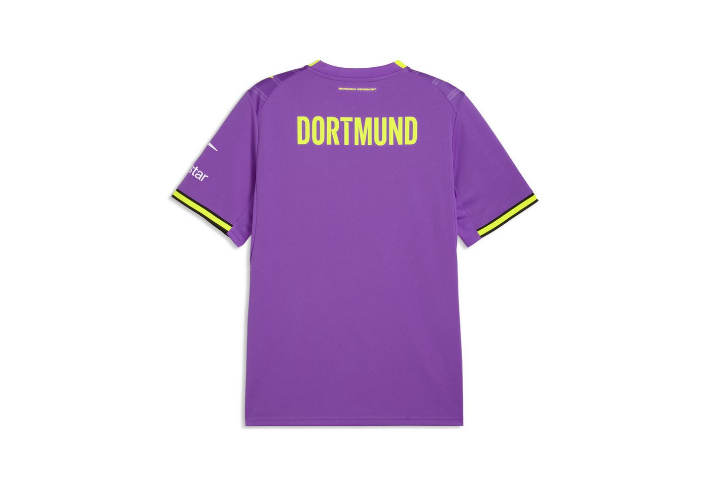 PUMA Fußballtrikot BVB THIRD JERSEY REPLICA mit Rundhalsausschnitt, DryCELL-Technologie, atmungsaktiv Bild 2