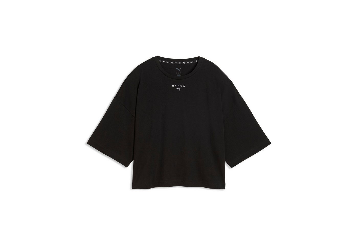 PUMA Trainingsshirt W X HYROX CROPPED LIFESTYLE TEE Regular Fit, Kurzarm, für sportliche Aktivitäten Bild 2