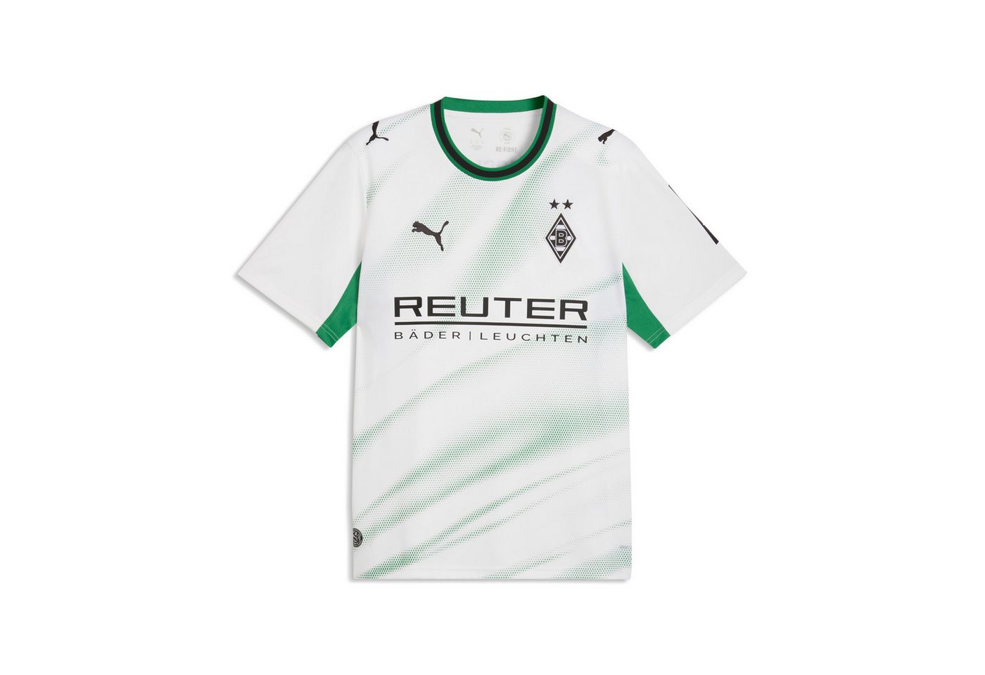 PUMA Fußballtrikot BMG HOME JERSEY REPLICA für Erwachsene, mit Rundhalsausschnitt, atmungsaktiv Bild 2