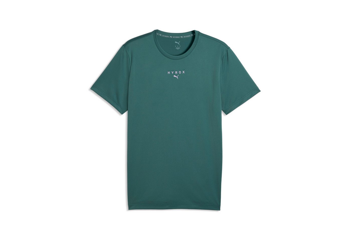 PUMA Trainingsshirt M X HYROX POLY GRAPHIC TEE Regular Fit, atmungsaktiv, schnell trocknend, sportlicher Stil