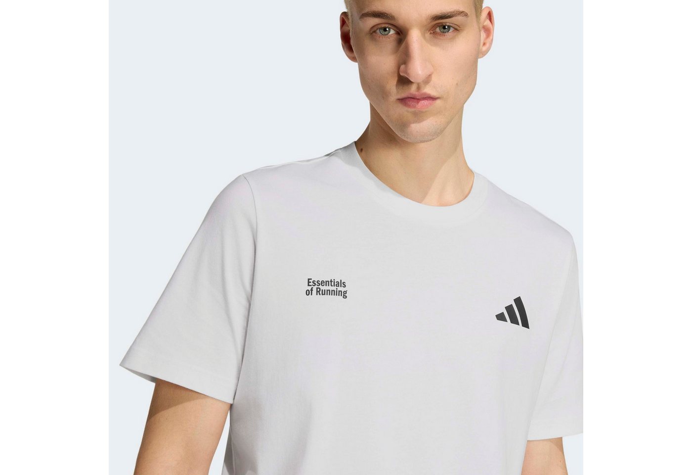 adidas Performance Laufshirt RUN ESSENTIALS GRAFIK aus Baumwolle, für Erwachsene Bild 5