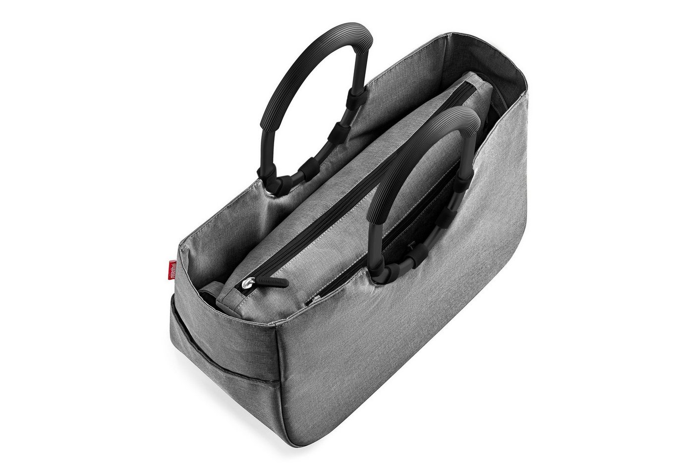 REISENTHEL® Einkaufsshopper loopshopper M, 12 l, Herausnehmbare Innentasche, Standfüße, Innentasche Reißverschluss Bild 4