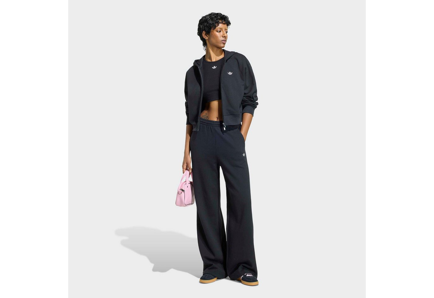 adidas Originals Sporthose ESSENTIALS WIDE LEG FRENCH TERRY