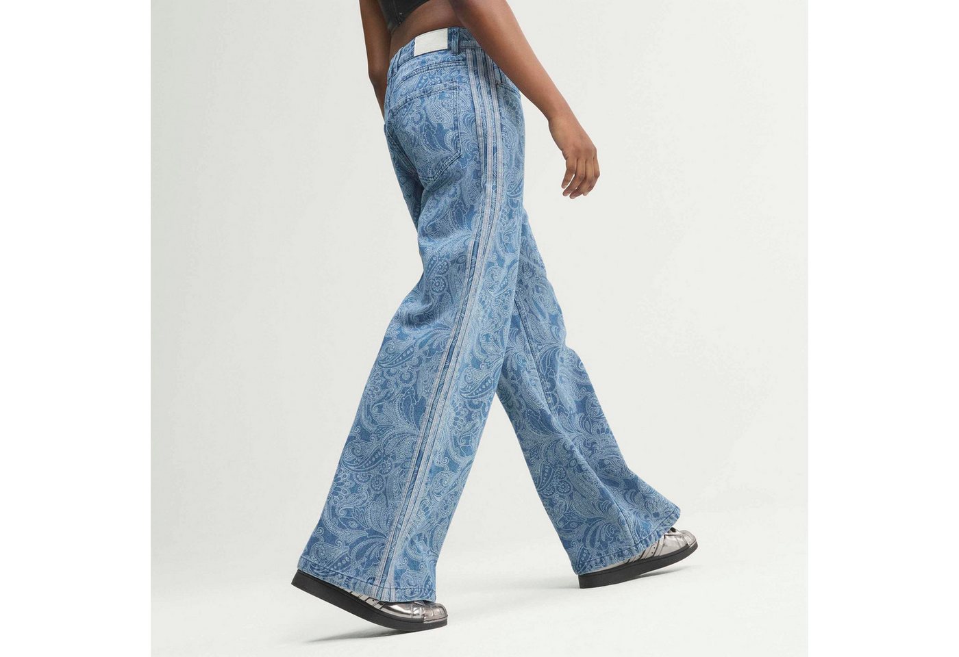 adidas Originals Sporthose ADIDAS LIBERTY LONDON FIREBIRD MID RISE, GERADES BEIN Bild 3