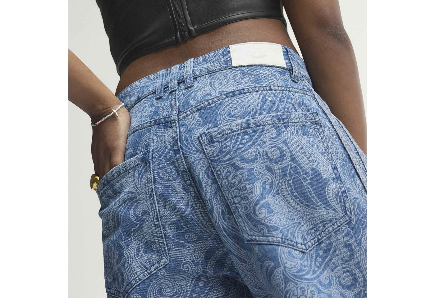 adidas Originals Sporthose ADIDAS LIBERTY LONDON FIREBIRD MID RISE, GERADES BEIN Bild 4