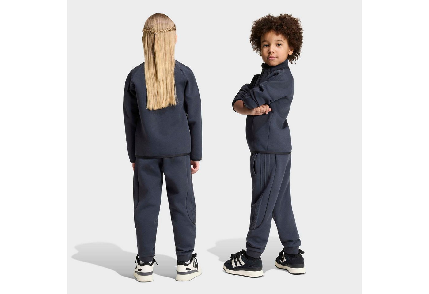 adidas Originals Trainingsanzug TS (2-tlg), für Kinder, sportlicher Stil, zweiteiliges Set, aus Baumwolle