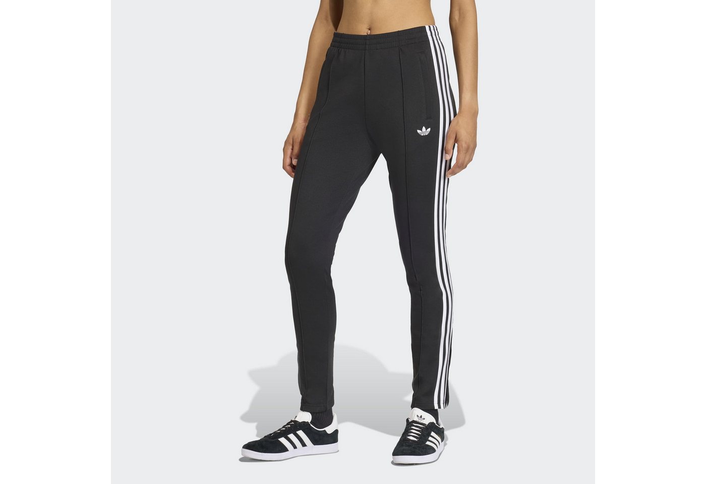 adidas Originals Sporthose SST CLASSIC für Erwachsene, aus Baumwolle, mit Gummizug, normale Weite Bild 2