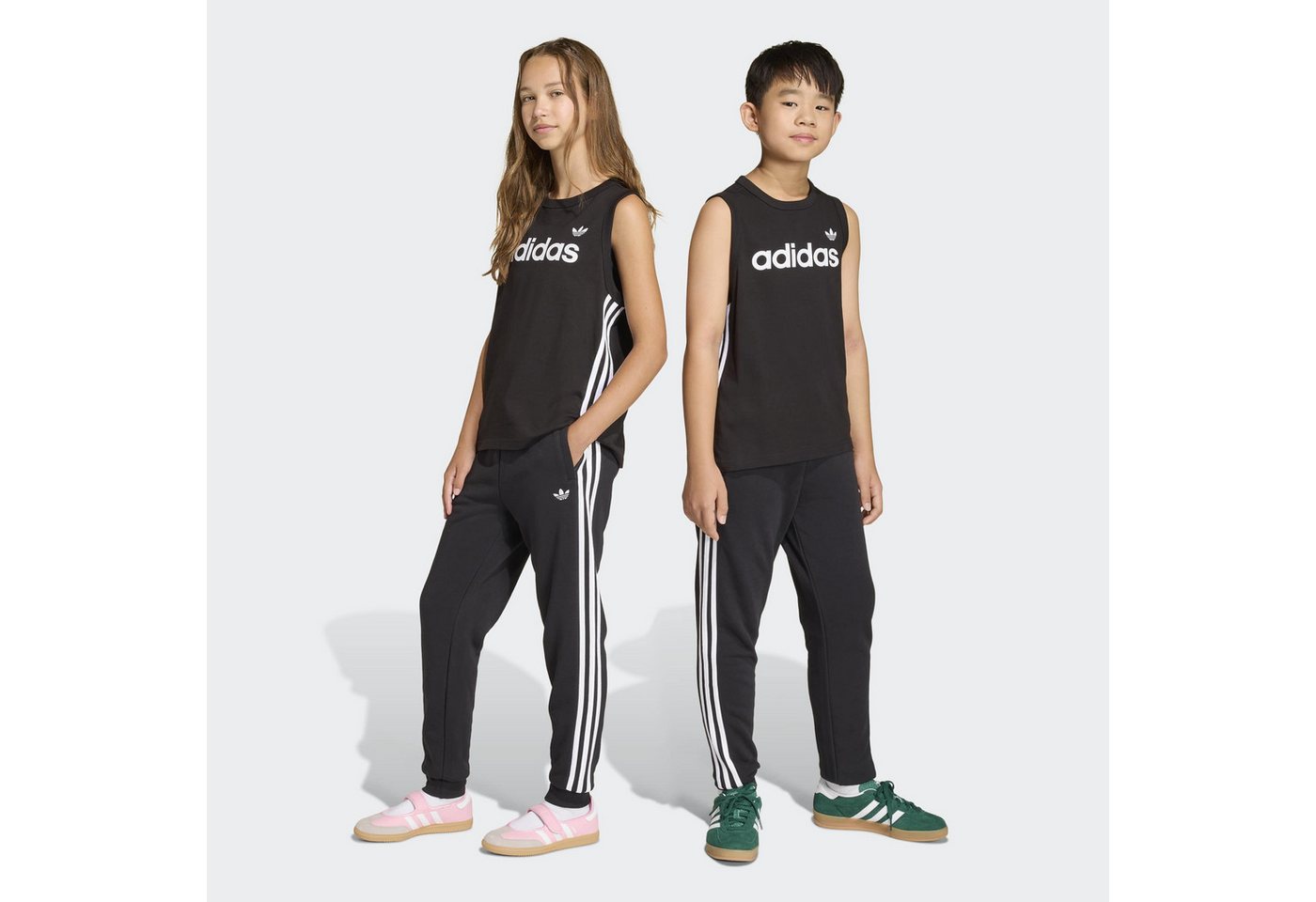 adidas Originals Sporthose 3S PANTS für Kinder, mit Gummizug, aus Baumwolle und Polyester Bild 3