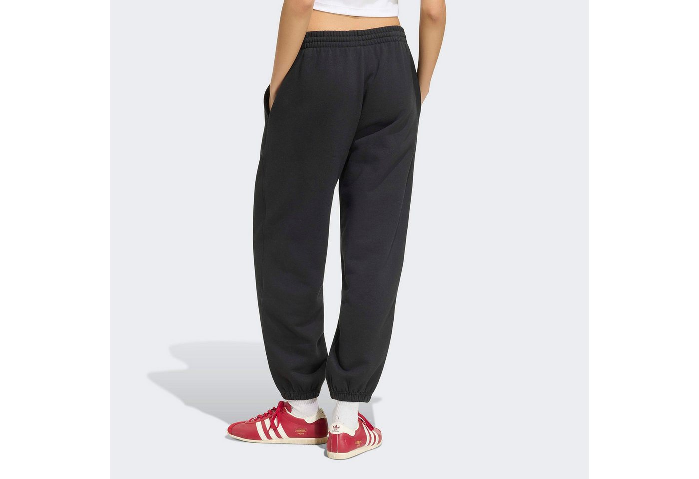 adidas Originals Sporthose ESSENTIALS, LOCKERE PASSFORM mit Gummizug, für Erwachsene, aus Baumwolle, normale Weite Bild 3