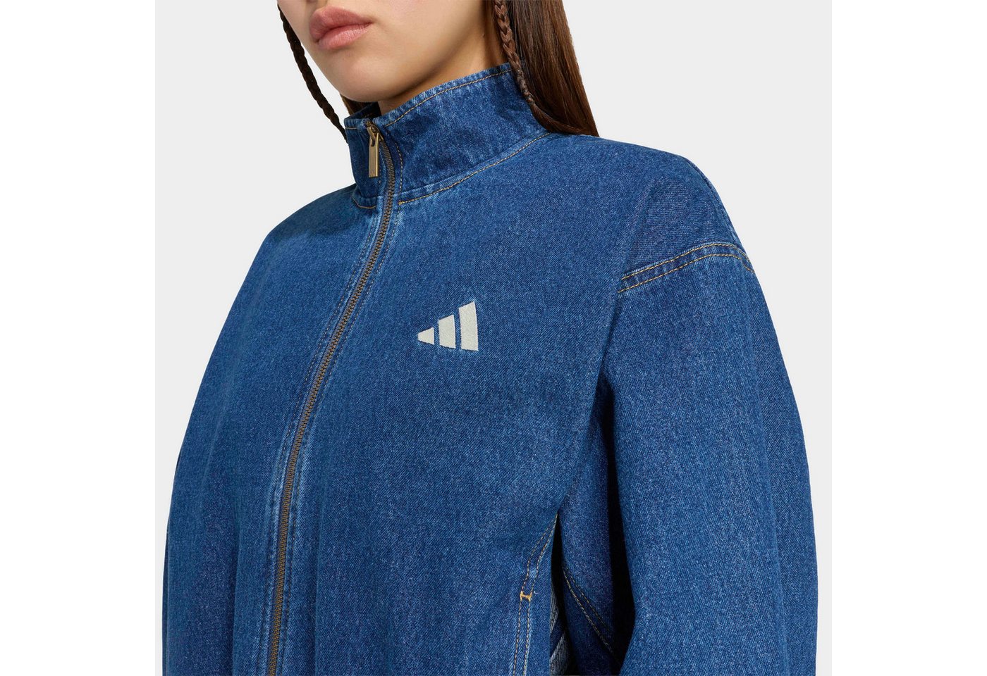 adidas Sportswear Outdoorjacke STADIUM, LOCKERE PASSFORM, VERWASCHENE OPTIK für Erwachsene, mit Baumwolle als Obermaterial Bild 5
