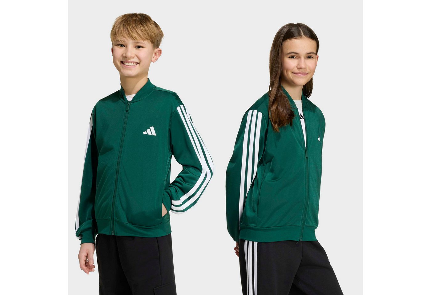 adidas Sportswear Outdoorjacke ESSENTIALS CLIMACOOL TRACK für Kinder, mit Reißverschluss, aus Polyester Bild 2