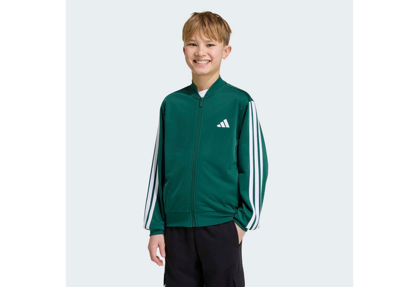 adidas Sportswear Outdoorjacke ESSENTIALS CLIMACOOL TRACK für Kinder, mit Reißverschluss, aus Polyester Bild 4