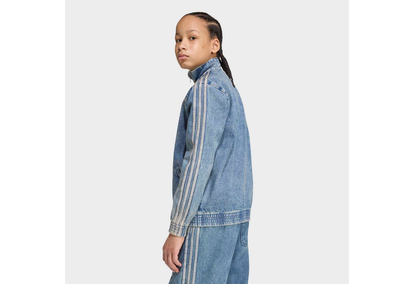 adidas Originals Outdoorjacke FIREBIRD ORIGINALS, DENIM, LOCKER GESCHNITTEN
